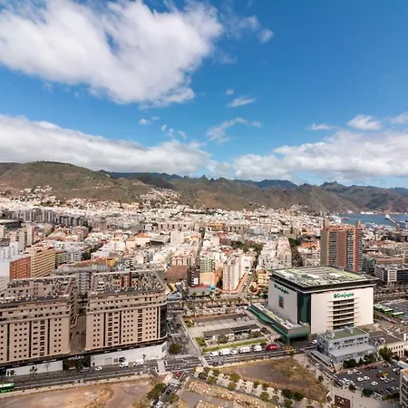Апартаменты Homeforguest New Modern Penthouse With Panoramic Views Of Cruz Санта-Крус-де-Тенерифе