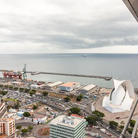 Homeforguest New Modern Penthouse With Panoramic Views Of Cruz * 圣克鲁斯-德特内里费